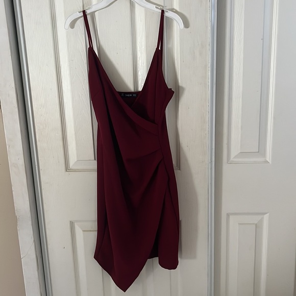 Red Mini Dress - Picture 2 of 5